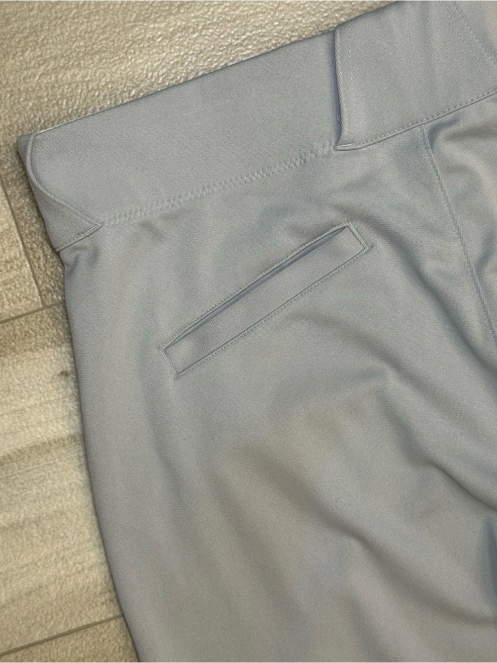 Nike Mens Grey Baseball Pants Team Engineered Piping Size Large - Picture 9 of 10